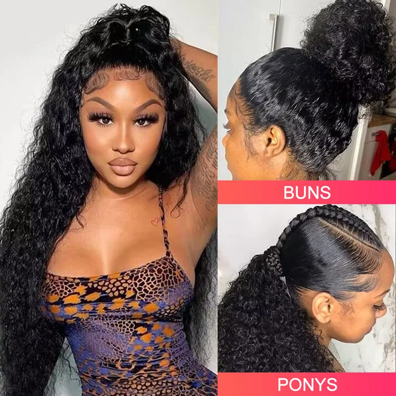 Lace wig with a honey - blonde color for a warm and sunny appearance【7 Textures】 New In 3D 360 HD Deep Part Lace Frontal Wig 250% Density Bleach Knots Pre-Plucking Natural Hairline Wigs LKW542