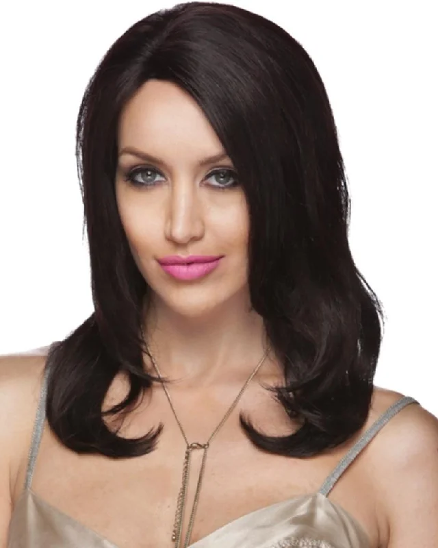 Human - hair wig with a 180 - density for a full and thick appearanceAudrey - Human Hair