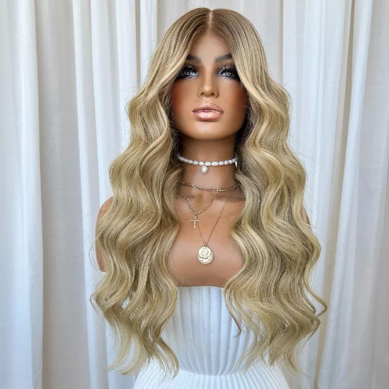 Human - hair lace wig for a luxurious and natural feelBIANKA | HD FULL LACE STRETCH CAP