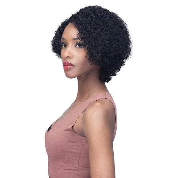 Brazilian - human - hair wig with a full and voluminous lookBobbi Boss 100% Human Hair Wet & Wavy Wig - MH1305 JANEA