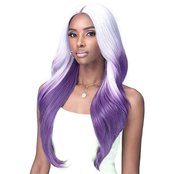 Lace wig with a silk - base cap for a comfortable and smooth feelBobbi Boss Synthetic Glueless Grip Series Deep Lace Wig - MLF705 MADILYN