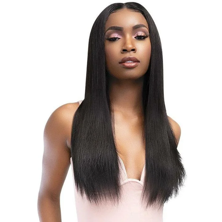 Human - hair wig with a middle - part for a classic and elegant styleHd Lace 100% Virgin Unprocessed Hair