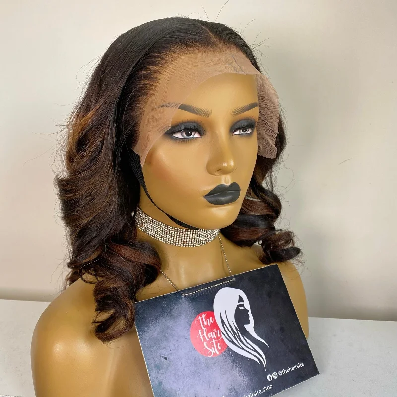 Lace wig with a straight texture for a sleek and minimalist lookOLIVIA 13 X 6  | 6 X 6  LACE FRONT WIG