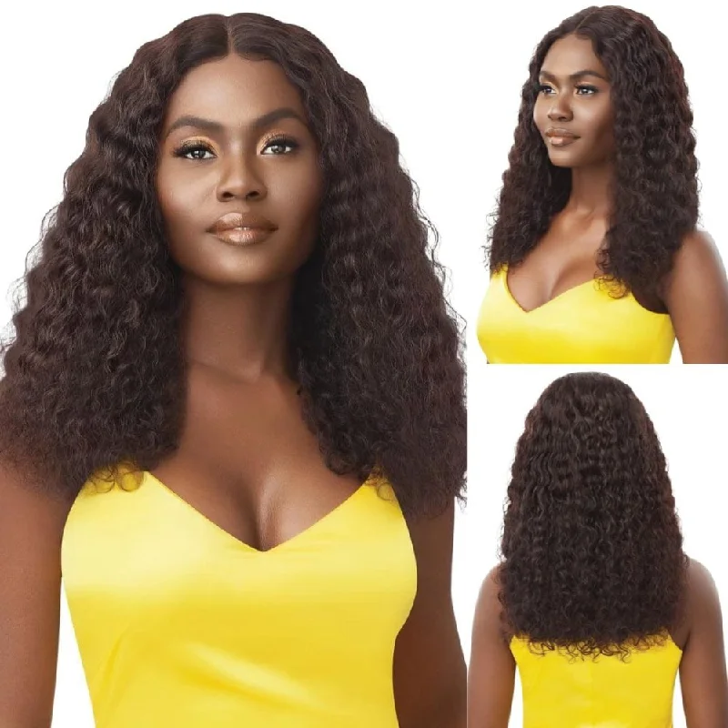 Human - hair wig with a side - swept bang for a sophisticated lookOutre MyTresses Gold Label Human Hair HD Lace Front Wig - HH-Arlessia