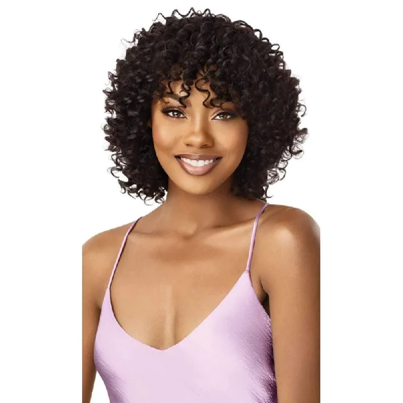 Virgin - human - hair wig with a natural - looking texture for a luxurious feelOutre MyTresses Purple Label 100% Human Hair Wig - Jolene