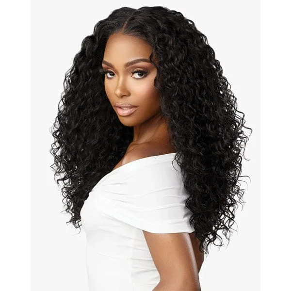 Full - lace wig with a natural - looking hairline for a seamless appearanceSensationnel Bare Lace Synthetic Extra Transparent Luxe Glueless Lace Front Wig - 13X6 UNIT 2