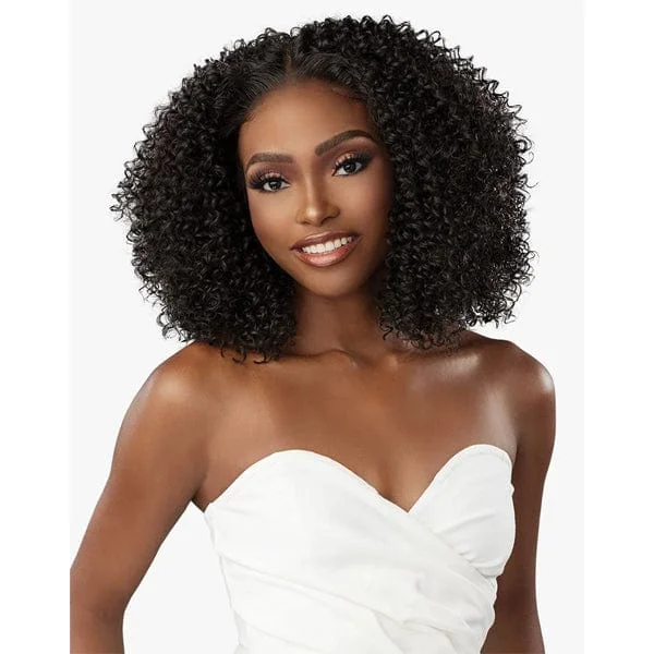 Lace wig in a chocolate - brown color for a rich and warm appearanceSensationnel Barelace Synthetic Luxe Glueless Lace Front Wig - Y-PART CASIA