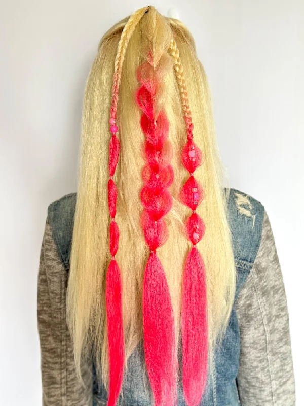 Braided wigs for a formal event with a sophisticated designBarbie Dream Hair Single Boho Braid