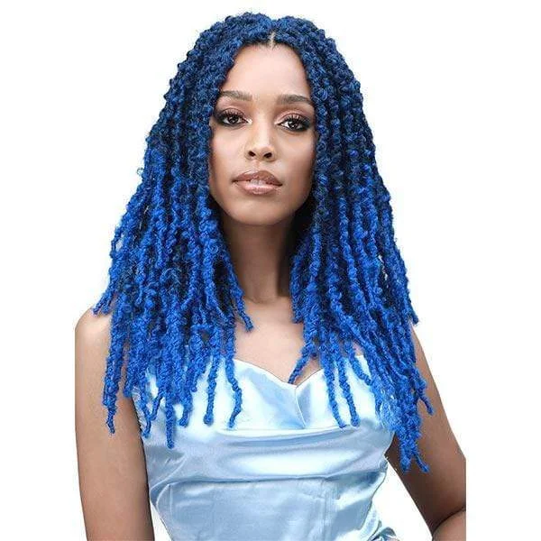 Micro braided wigs for a delicate and intricate styleBobbi Boss Pre-Loop Crochet Braid - 3X CALIF. BUTTERFLY LOCS 14"