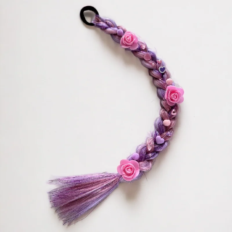 Braided wigs with a natural - looking scalp for a more realistic finishCandy Hearts Rapunzel Braid