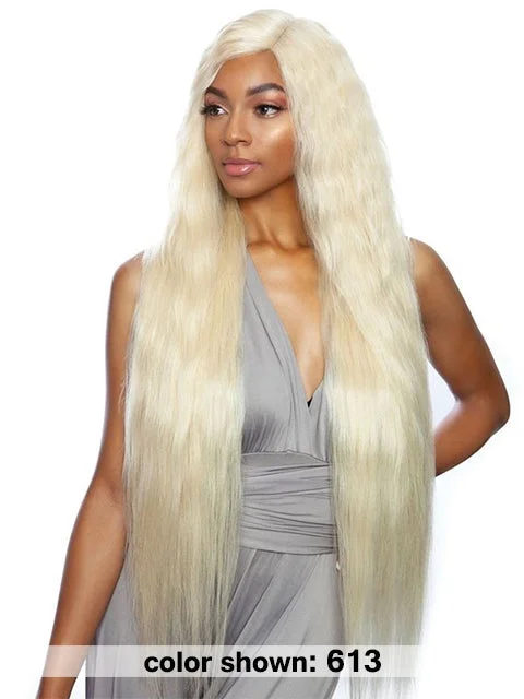 Braided wigs with a middle - part for a classic and elegant styleMane Concept Mega Brazilian MEGA NEW WAVE Weave 30 MBNW30