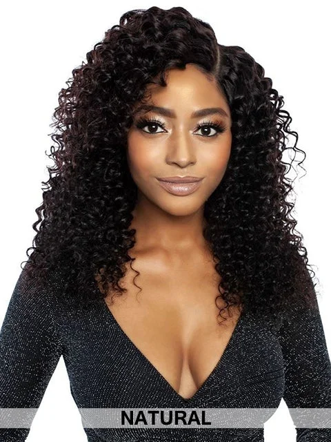 Long - length braided wigs for a glamorous and voluminous styleMane Concept Trill 11A 100%  Unprocessed  Human Hair DEEP WAVE Weave 3pcPKW303