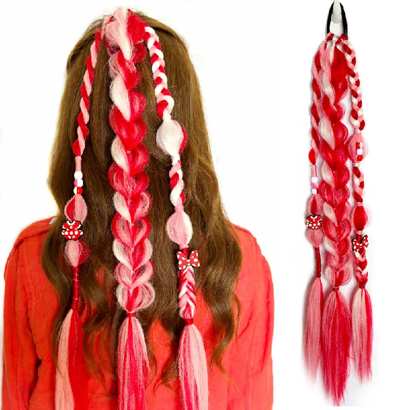 Box braided wigs with jumbo size for a bold lookMinnie Mouse Single Boho Braid