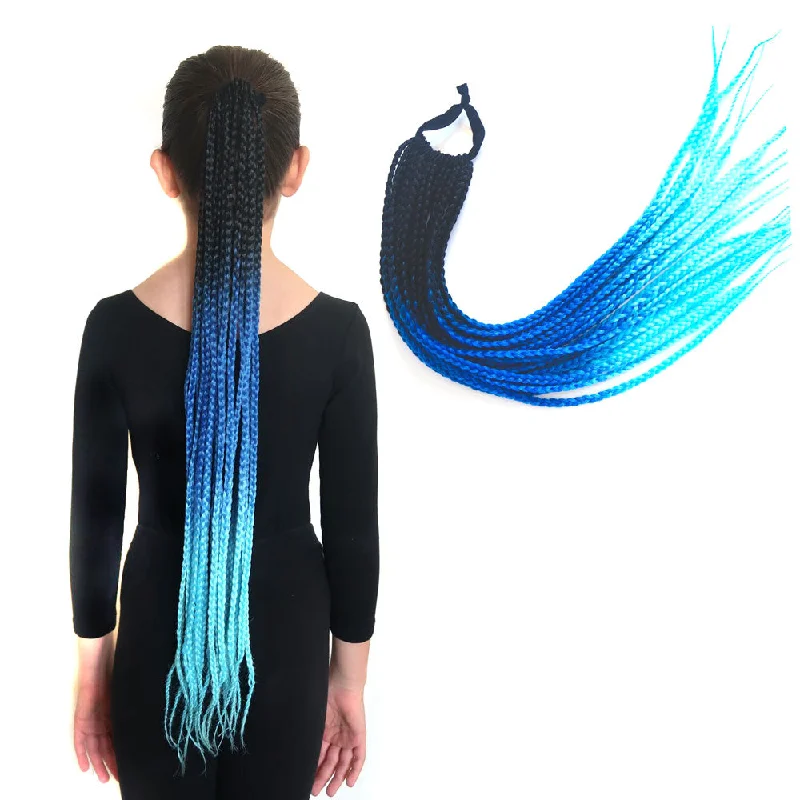 Braided wigs for a formal event with a sophisticated designNeptune Braided Ponytail Hair Extensions