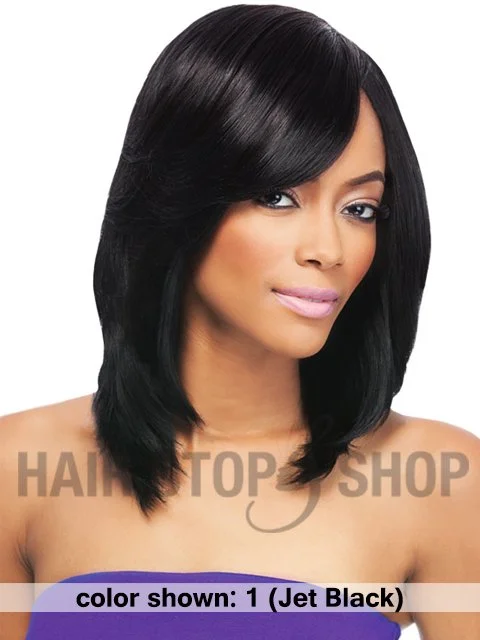 Braided wigs for a formal event with a sophisticated designOutre Human Hair Premium Weave - DUBY