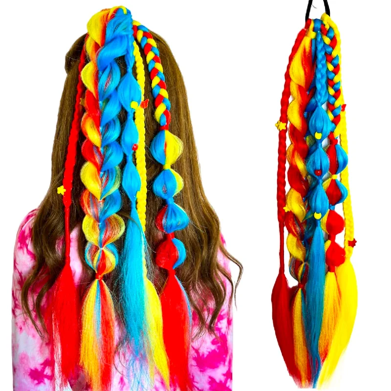 Synthetic braided wigs with a natural - looking texturePup Patrol Single Boho Braid