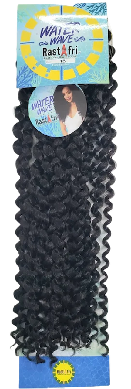 Blonde braided wigs for a trendy and sun - kissed appearanceRastafri Water Wave Curl 16"