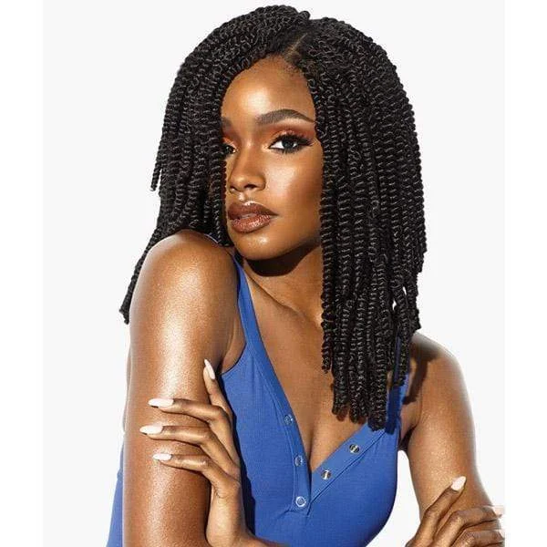 Synthetic braided wigs with a natural - looking textureSensationnel Ruwa Synthetic Braid - SPRING TWIST BRAID 8"