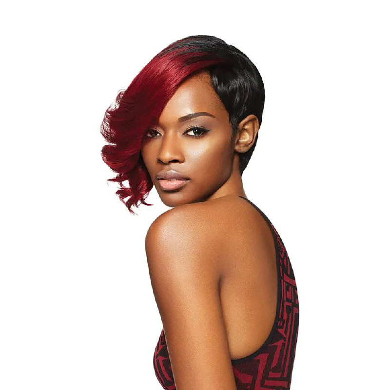 Braided wigs for a formal event with a sophisticated designOutre Velvet Remi Edges Human Hair Weaves