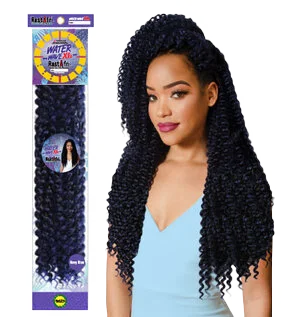 Braided wigs with a pre - plucked hairline for a natural lookRastafri Water Wave Curl XXL 24”