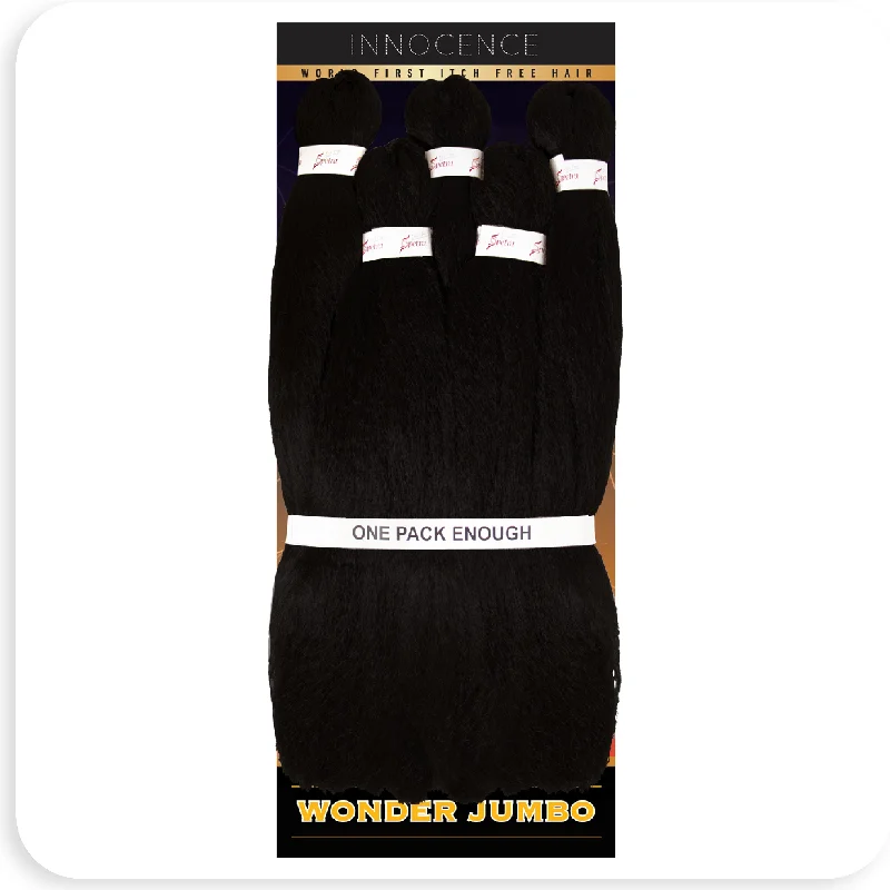 Braided wigs with a middle - part for a classic and elegant styleWonder Jumbo 5X