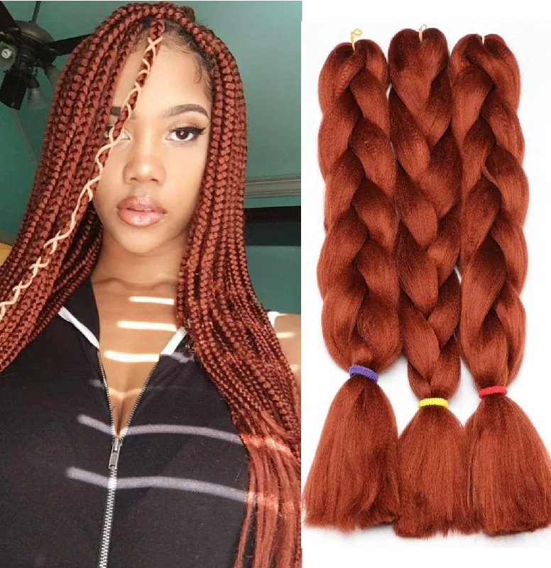 Synthetic braided wigs with a natural - looking textureX-pression Hot Water Set Ultra Braid