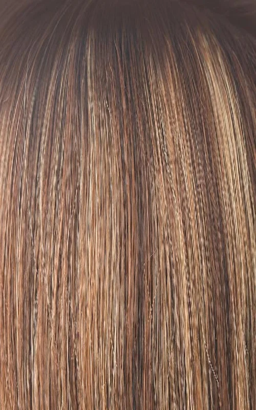 Auburn Sugar-R | Rooted Dark with a Medium Auburn base with a Dark Strawberry Blonde highlight