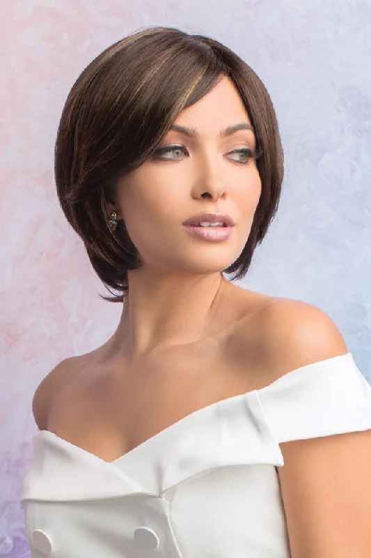 Petite short wig designed for a more delicate frameBecky <br>Synthetic Monofilament Wig