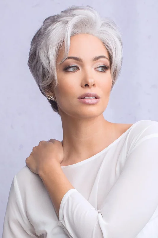 Short wig with a curly texture for a playful and youthful vibeBethany <br>Synthetic Lace Front Wig