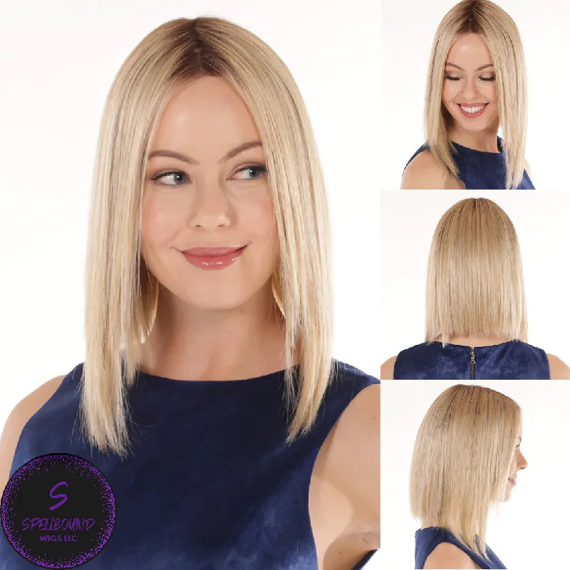 Short wig with a geometric pattern for a unique and fashion - forward designAnatolia- Café Collection by BelleTress