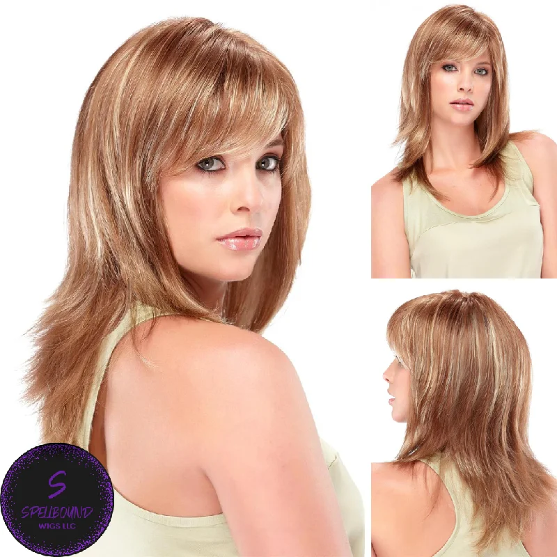 Monofilament - cap short wig for a breathable and natural - looking scalpAngelique (Average and Large) - O'Solite Collection by Jon Renau