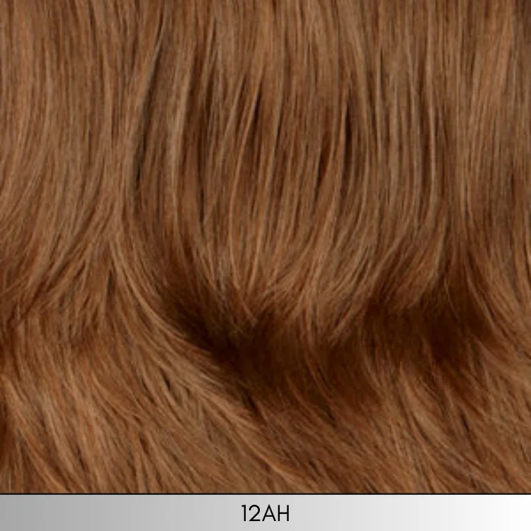 12AH - Golden brown with light auburn highlights