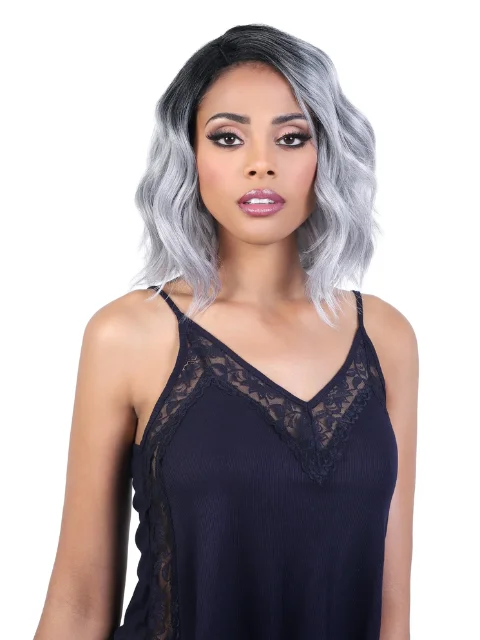 Platinum - blonde short wig for a trendy and eye - catching styleBeshe Ultimate Insider Collection Synthetic Wig - KYLIE