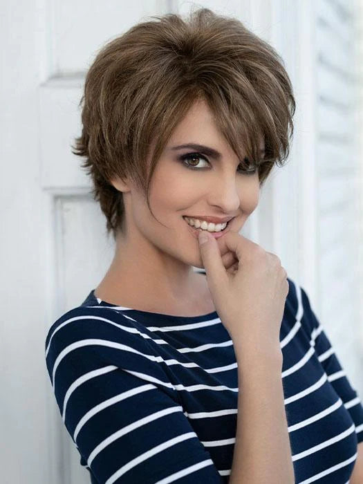 Monofilament - cap short wig for a breathable and natural - looking scalpMicki | Synthetic Lace Front (Mono Top) Wig by Envy