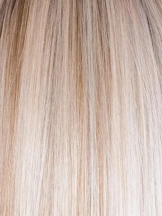 Butterbeer Blonde | 8R/19/23 | Medium brown root with a blend of sandy blonde, ash blonde and light blonde