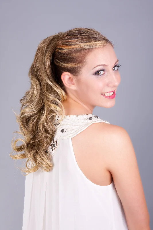 Extension ponytails with a secure elastic base for all - day comfortDESIGNER HAIR - ONLY ME PONYTAIL HAIR