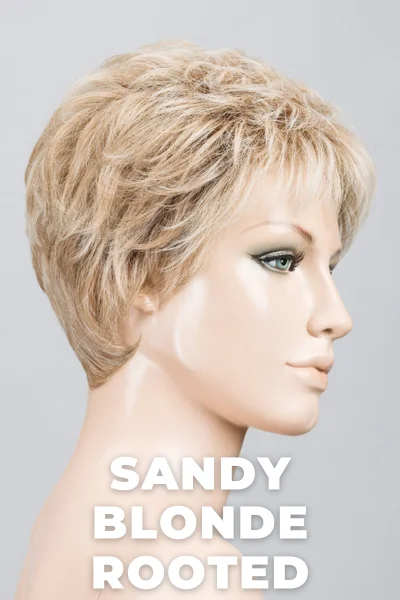 Sandy Blonde Rooted