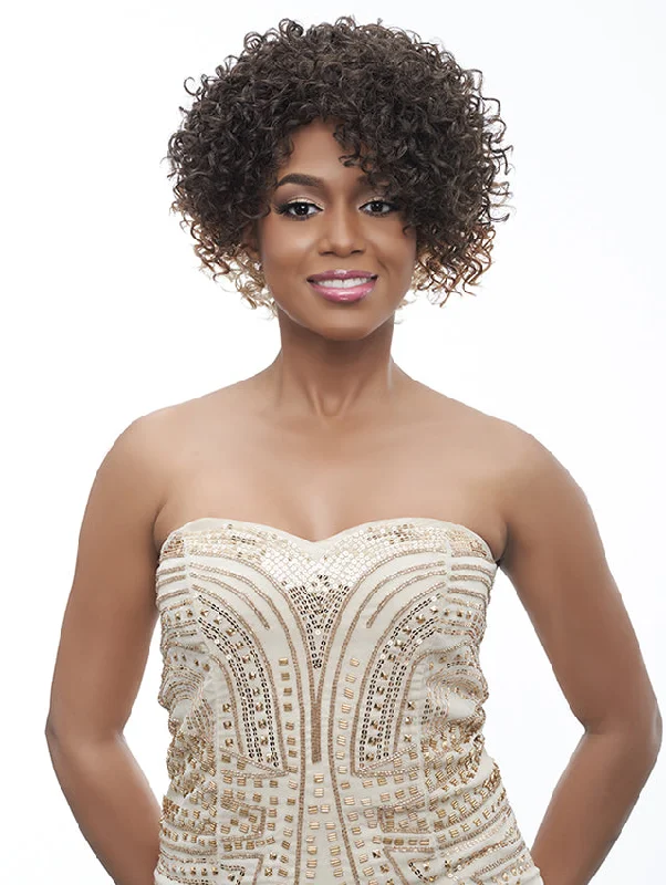 Short wig with a gradient color for a modern and stylish appearanceHarlem 125 Bohemian Premium Synthetic Wig - BO101