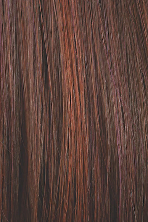 Cherry Cola | Cherry Cola- Dark Auburn base with Bright Auburn chunk highlight