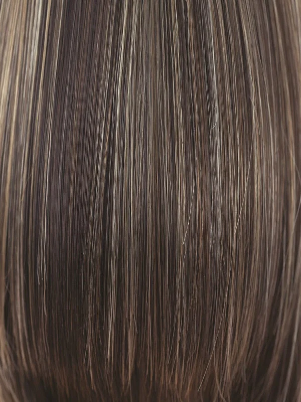 Chocolate Frost | Dark Brown base with 50/50 of Light Brn + Light Blonde highlights