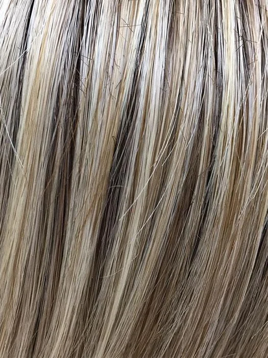 BUTTERBEER-BLONDE | Cool Light Blonde/Light Ash Blonde and Golden Blonde with Medium Brown Roots