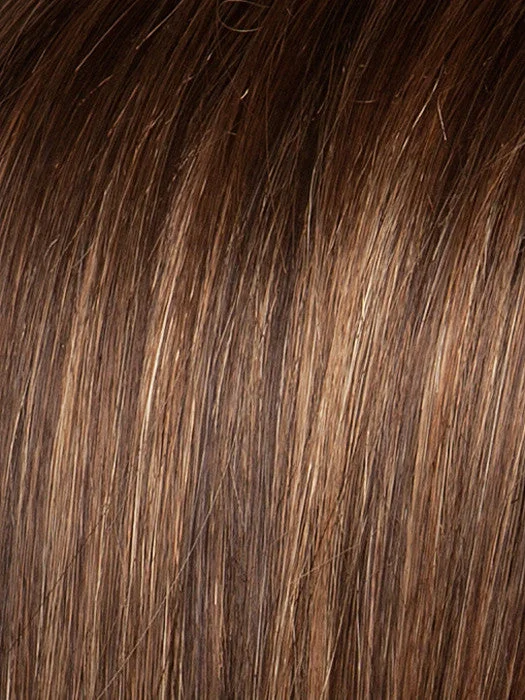 HOT MOCCA ROOTED | Medium Brown, Light Brown, and Light Auburn blend