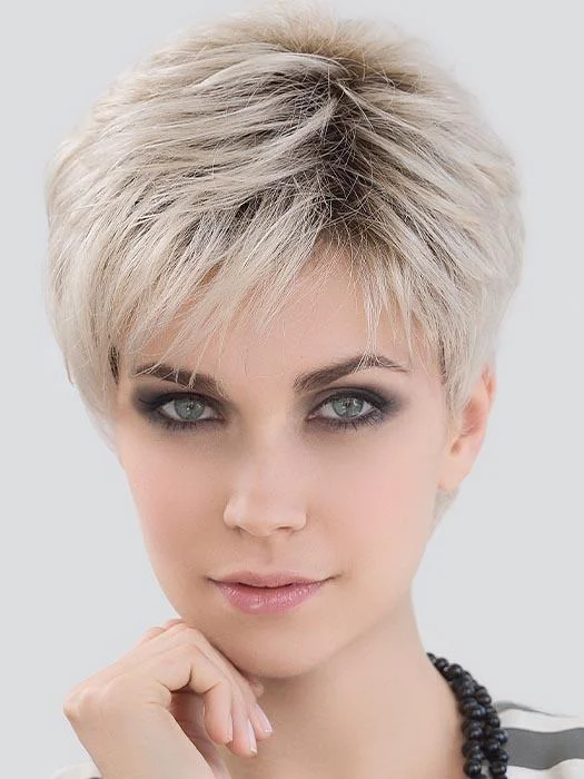 Short wig for daily office wear with a professional lookLove Comfort | Synthetic Lace Front Hand-Tied Wig by Ellen Wille