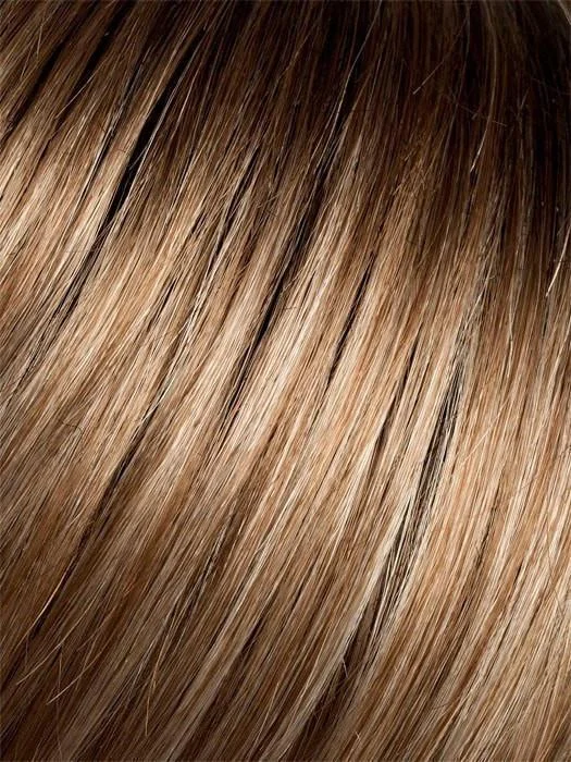 DARK-SAND-MIX | Light Brown base with Lightest Ash Brown and Medium Honey Blonde blend with Dark Roots