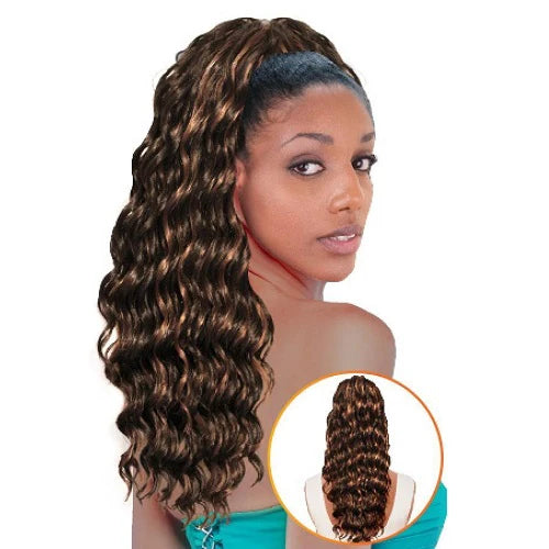 Human hair ponytails with a natural shine for a luxurious lookMagic Gold - Drawstring Willow