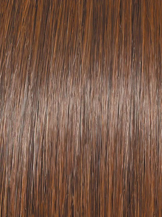 GF6-8 DARK CHOCOLATE | Medium Brown Evenly Blended with Chestnut Brown Highlight