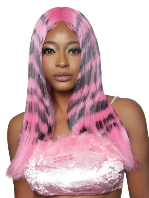 Short wig in a fiery red color for a vibrant appearanceMane Concept Red Carpet Colorish Full Wig - RCP1071 GLOWY GIRL