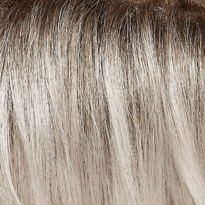 60S18 | Sleet | Pure White shaded with Dark Natural Ash Blonde