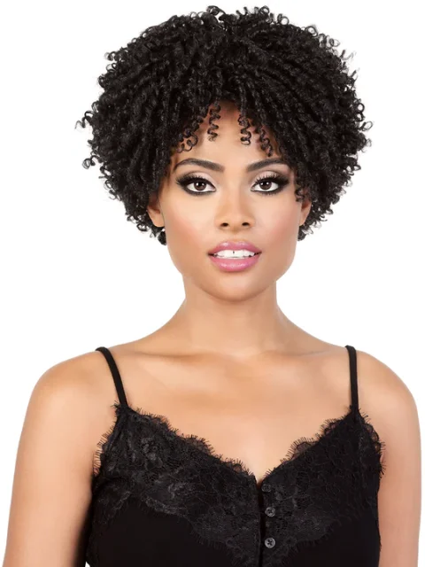 Short wig for daily office wear with a professional lookMotown Tress High Quality Synthetic Wig - KAKO