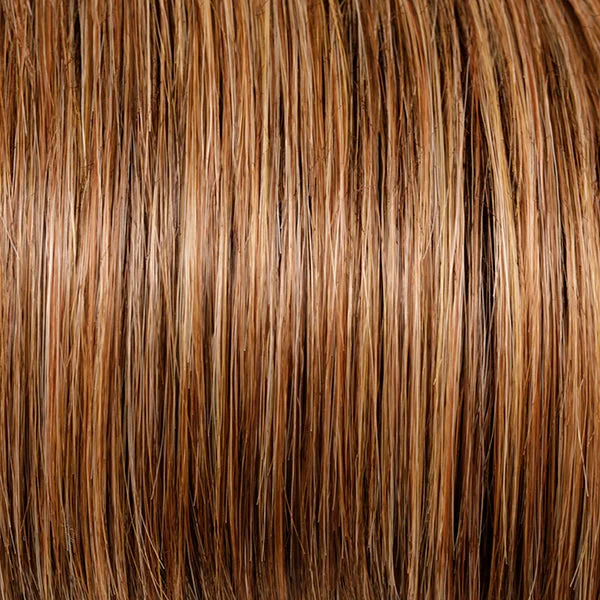 17/23/R8 | Beige Blonde Auburn Blend Rooted Medium Brown